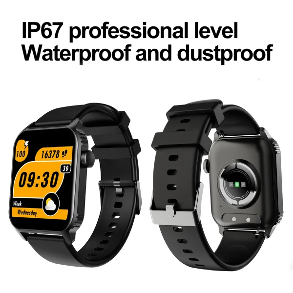 Smart Watch, 1.85"Smartwatch for Men Women (Answer/Make Call), Fitness Tracker with 100+ Sport Modes, Waterproof Watch.